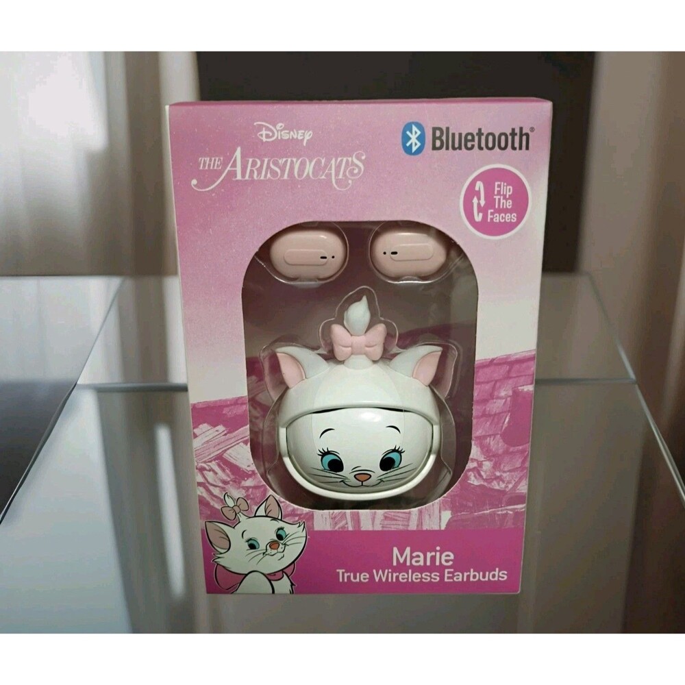 Disney The Aristocrats Marie True Wireless Bluetooth Earbuds With Changing Faces